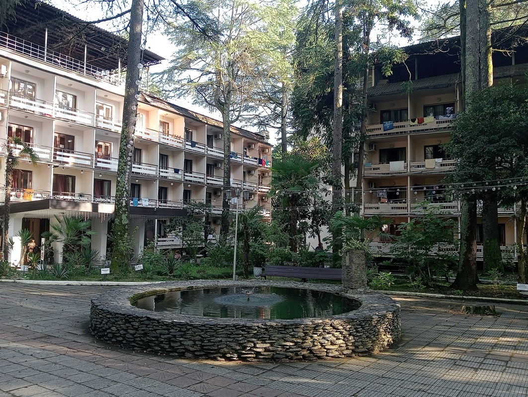 Территория пансионата "Айтар"