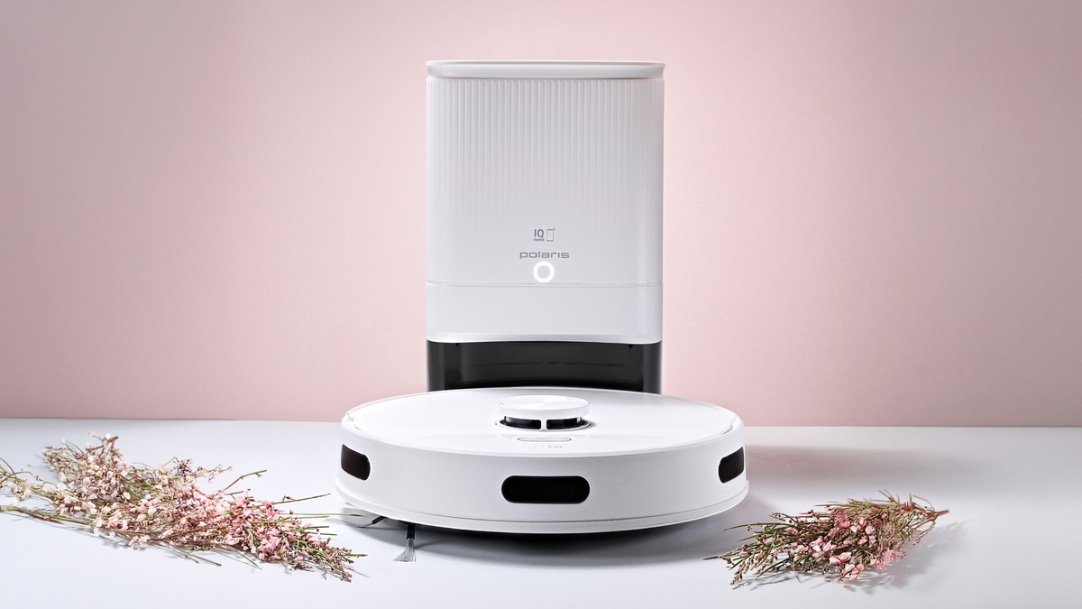 Робот-пылесос с пыленакопителем Polaris PVCRDC G2 6002 Wi-Fi IQ Home