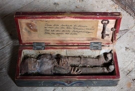 мумия домового Хустомте