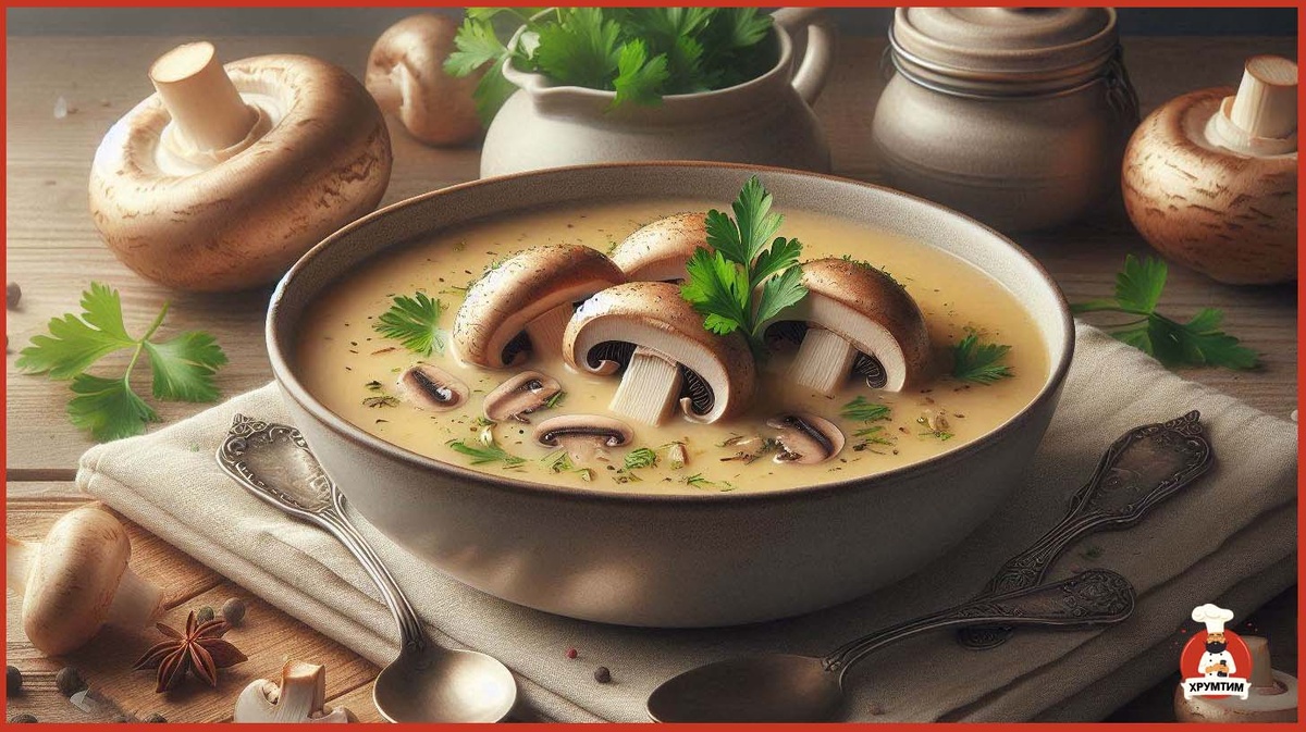 Суп с грибавми
