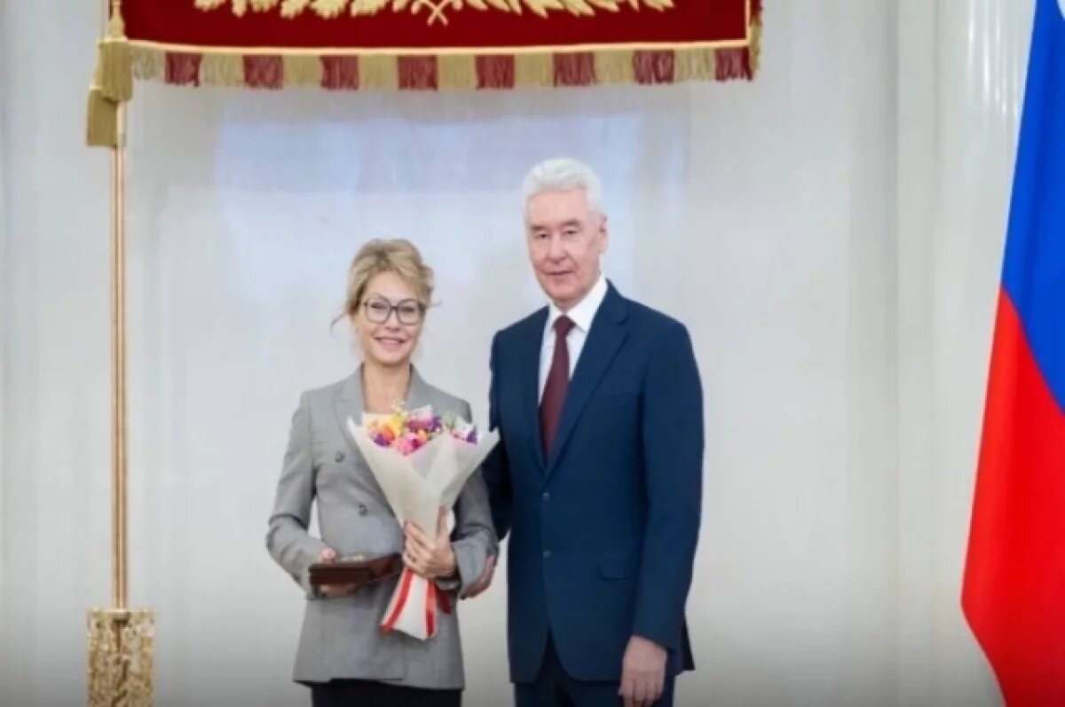    Собянин присвоил Алене Бабенко звание почетного деятеля искусств Москвы
