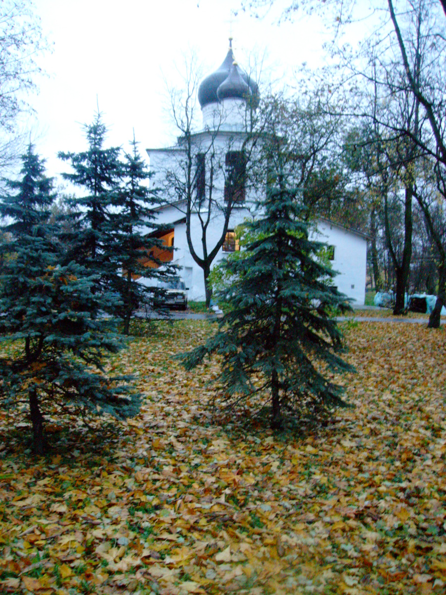 Храм осенью, мое фото