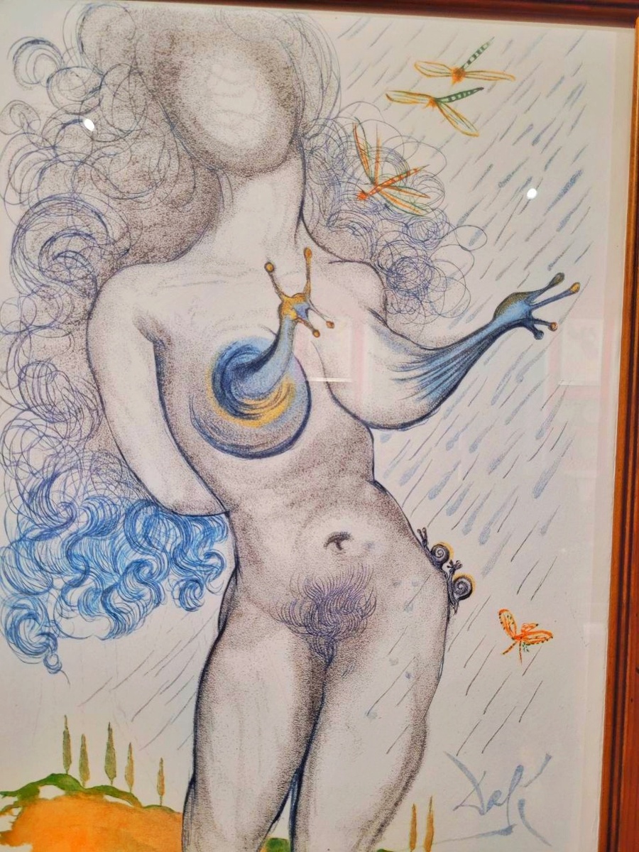 "Обнаженная", Дали