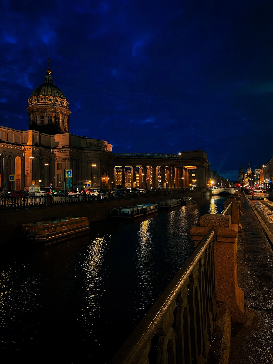 Ночной Петербург. Фото автора.