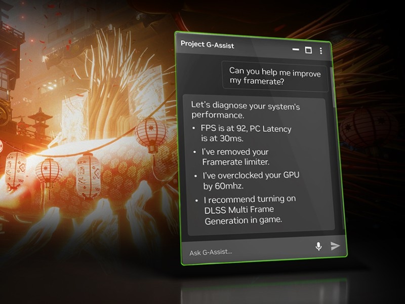    NVIDIA выпустила игрового помощника G-Assist