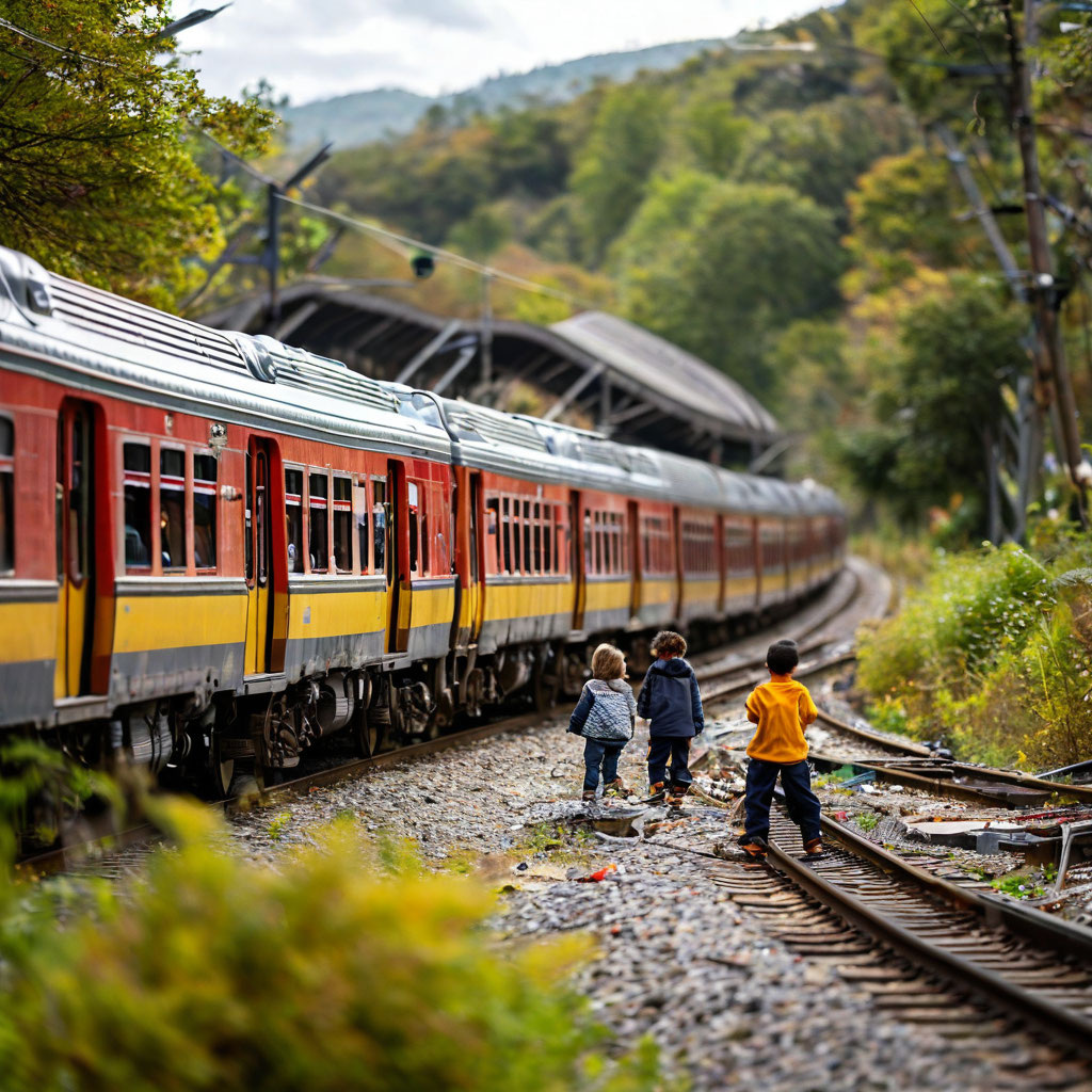 На глазах Кинга поезд сбил ребенка