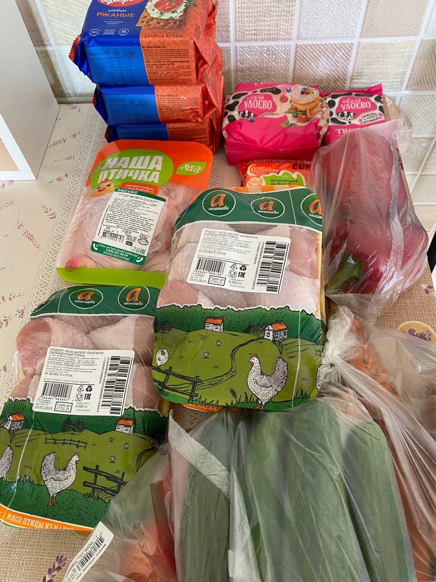 Продукты , фото автора .