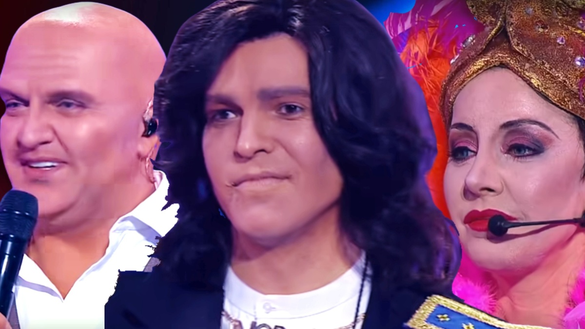 Жан Милимеров в образе Александр Шоуа, Вячеслав Макаров в образе Томаса Андерса, Мария Зайцева в образе Энни Леннокс: в 9 выпуске шоу «Один в один»