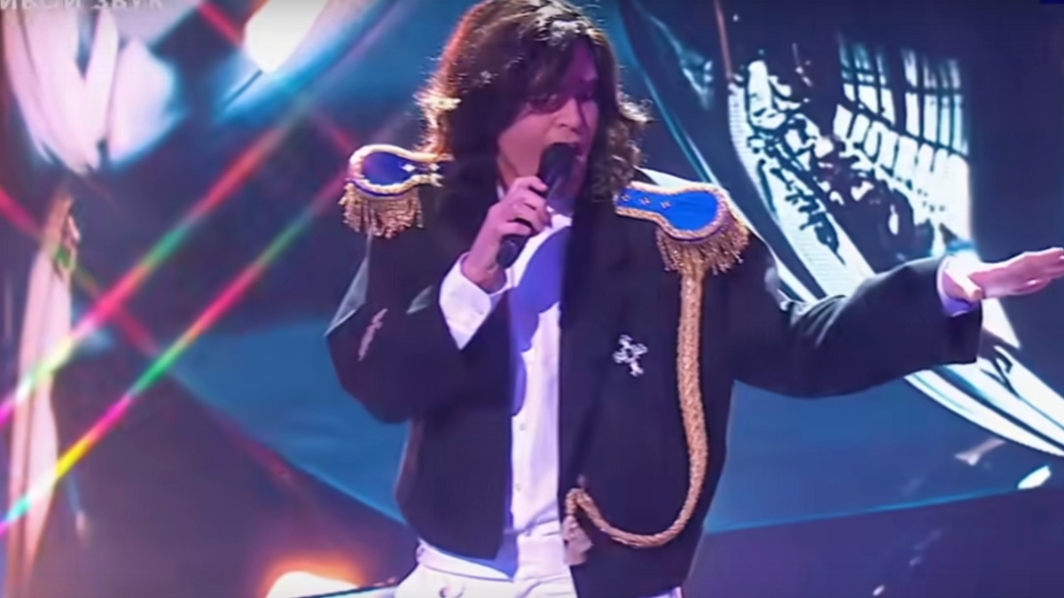 Вячеслав Макаров в образе Томаса Андерса, шоу «Один в один», 9 выпуск