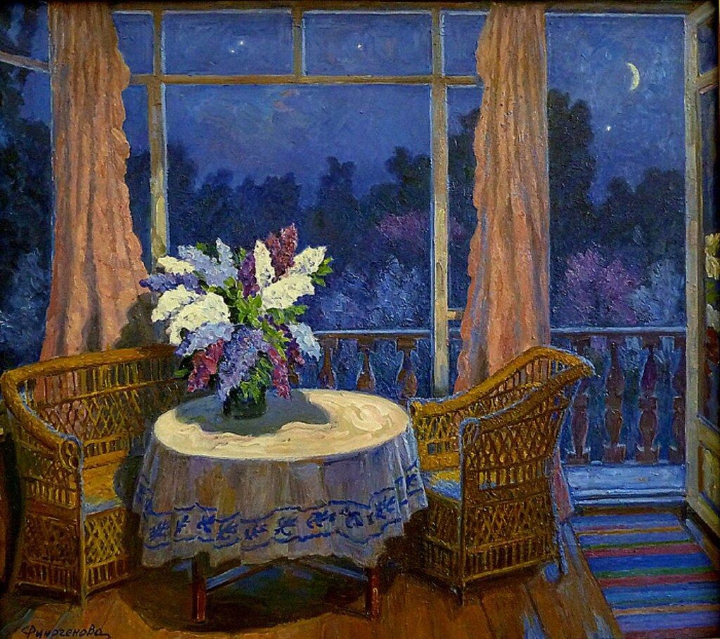 Картина художницы М. Финогеновой. Иллюстрация из сети