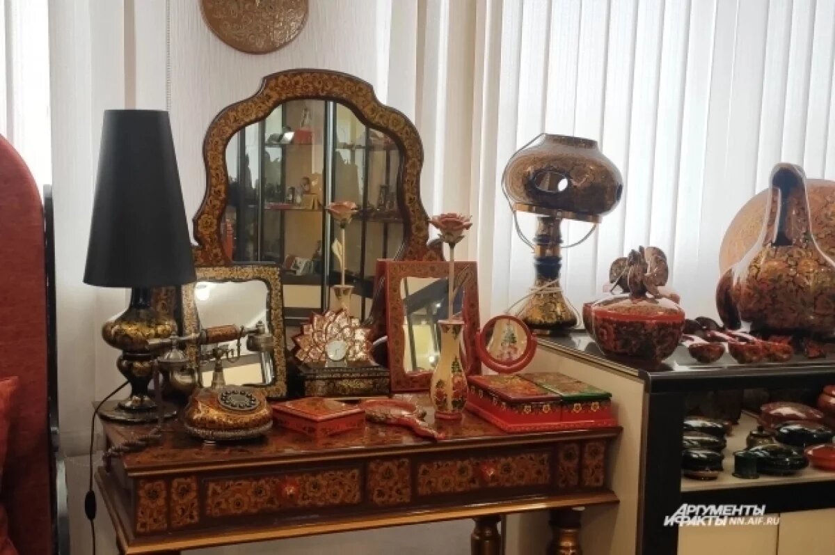    Выставку, посвященную хохломской росписи, откроют в Нижнем Новгороде