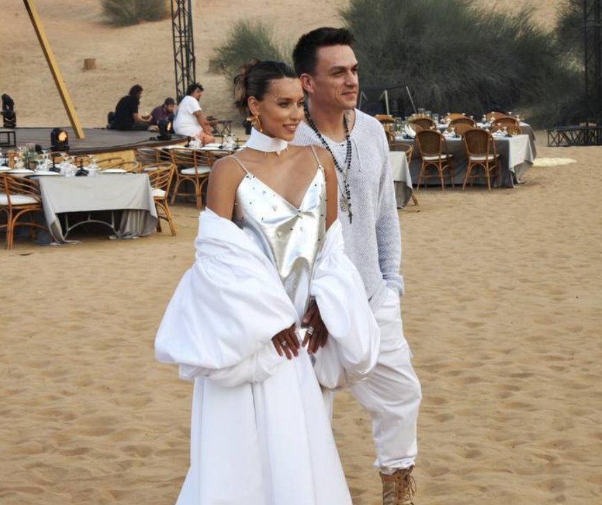 Влад Топалов и Регина Тодоренко. Фото: Telegram / @todorenkoregina