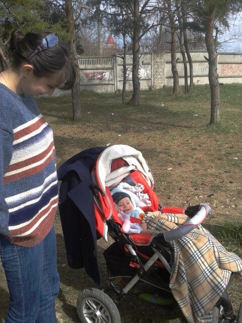 Наша коляска-танк, мои 49 кг и счастливый малыш