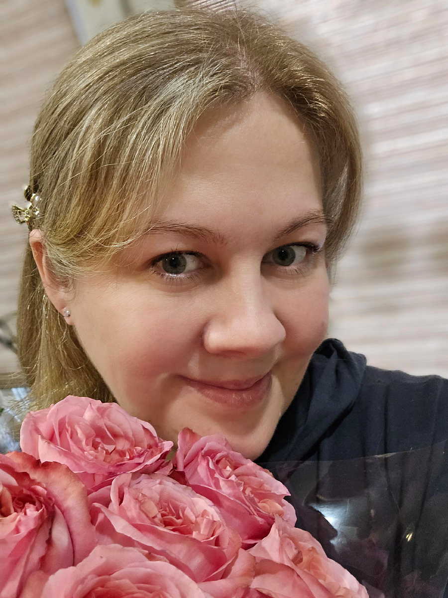 Селфи с цветами ✅️