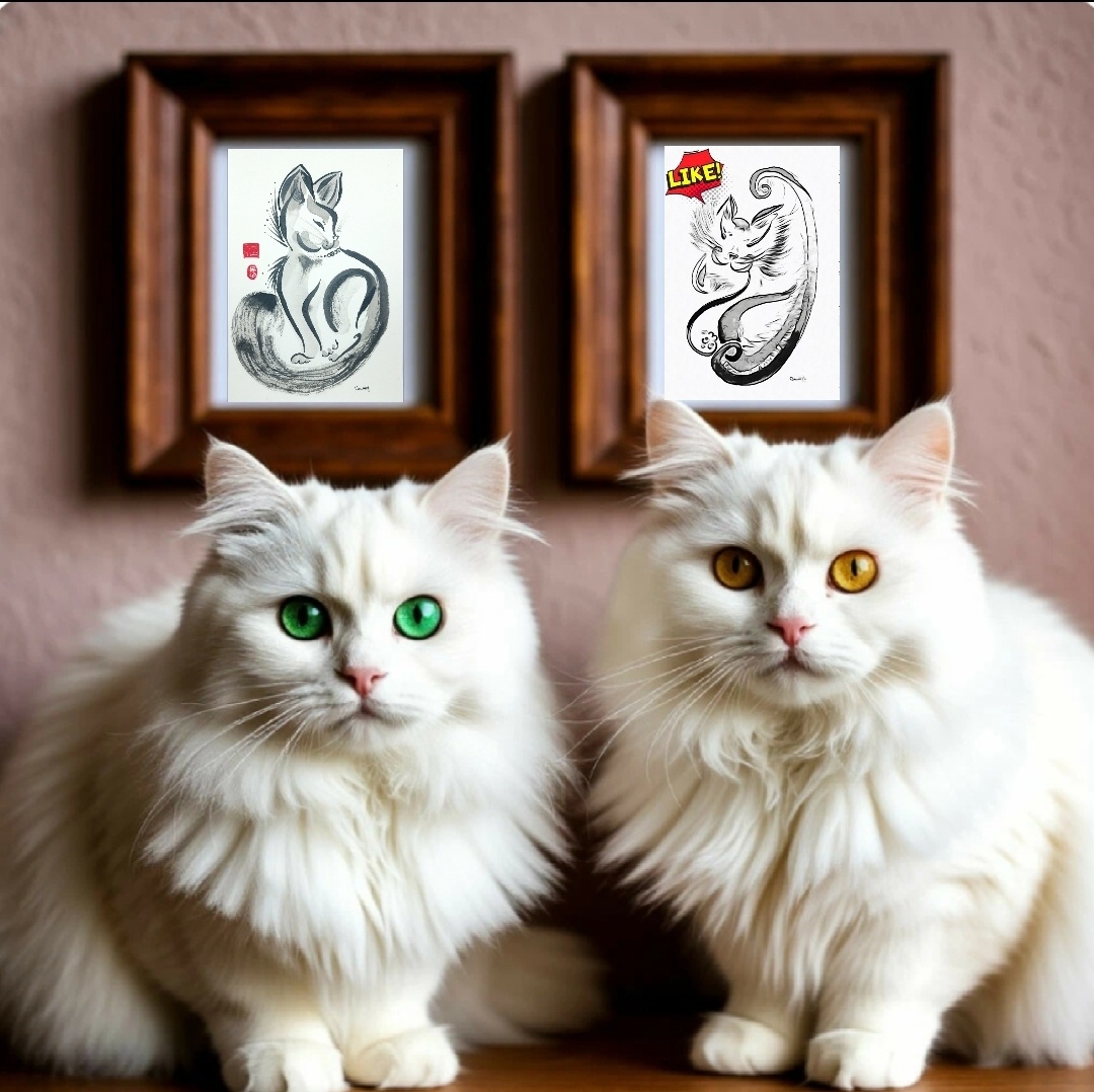 Сюмикотики вне рамок! Авторский коллаж.