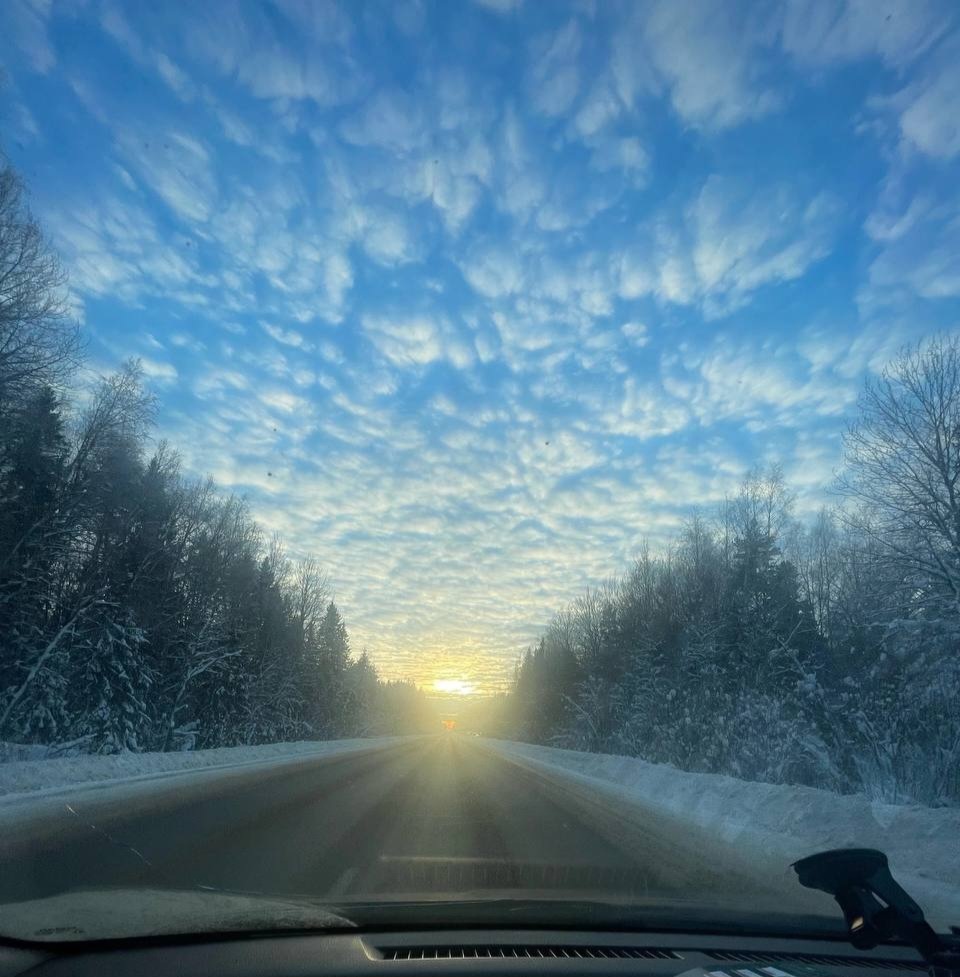 Дорожное. Зимнее.