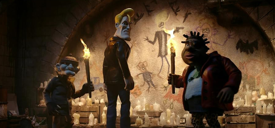 Кадр из фильма «Chuck Steel: Night of the Trampires». Режиссер: Майкл Морт. Производство: Animortal Studio, Trampires