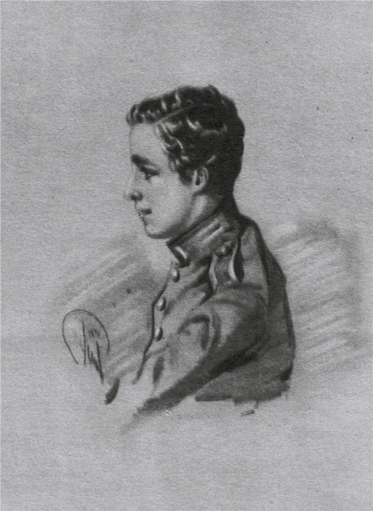 Григорий Александрович Пушкин, рисунок 1851 года