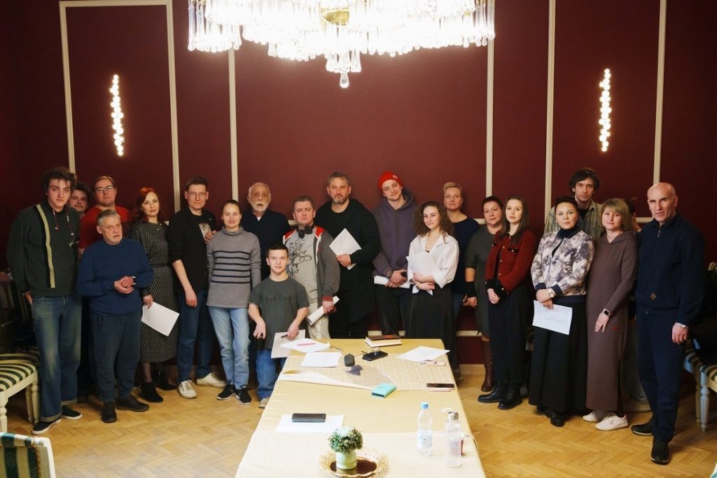 участники будущего спектакля (фото: Олег Метлин/ ТАТД)