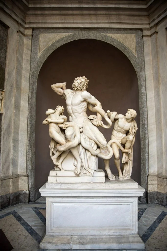 Лаокоон и его сыновья. Музей Пио-Клементино, Ватикан