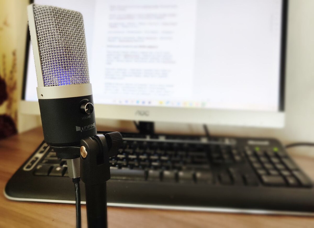 Недорогого микрофона, подключаемого к ПК через USB, для караоке достаточно