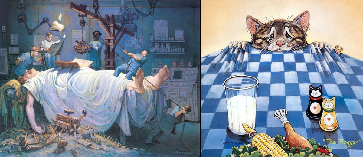 Художник Франсиско Хосе Перес Маседо