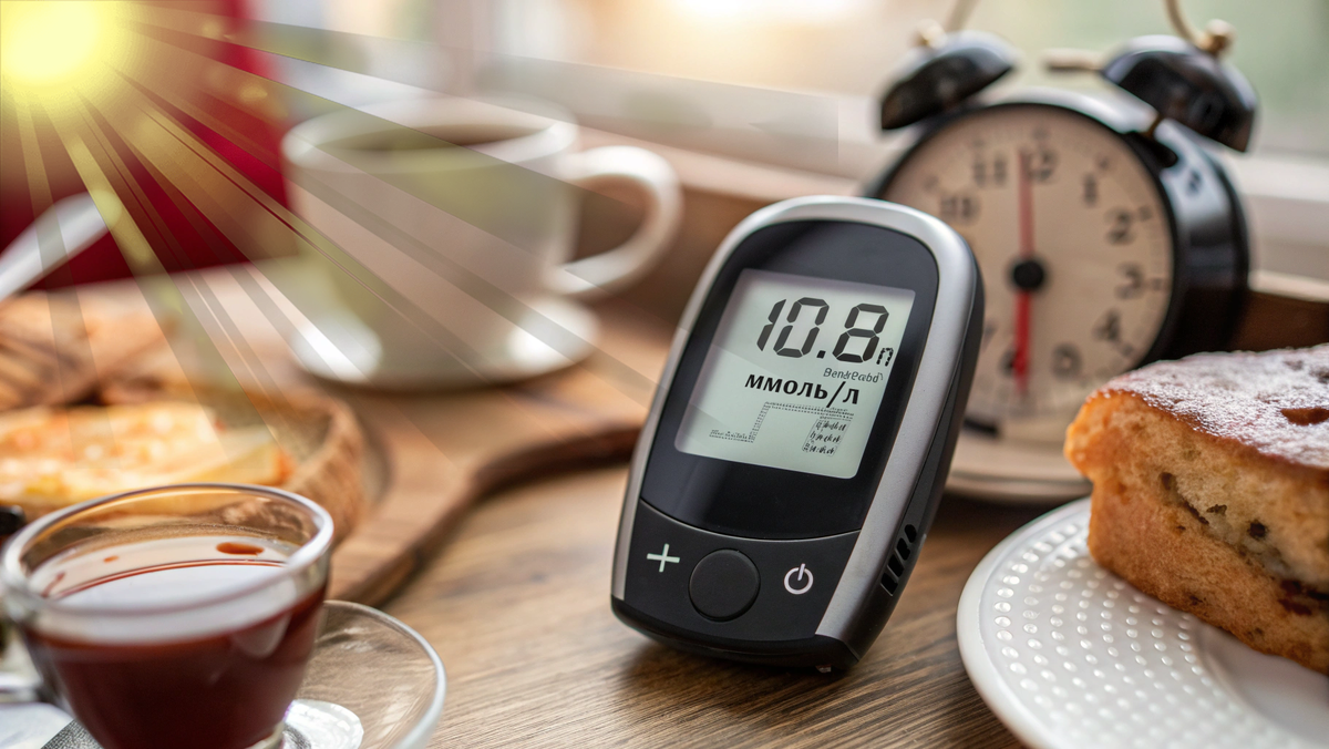 Утренний сахар зашкаливает? 4 тайных виновника "феномена утренней зари" при диабете и как с ними справиться