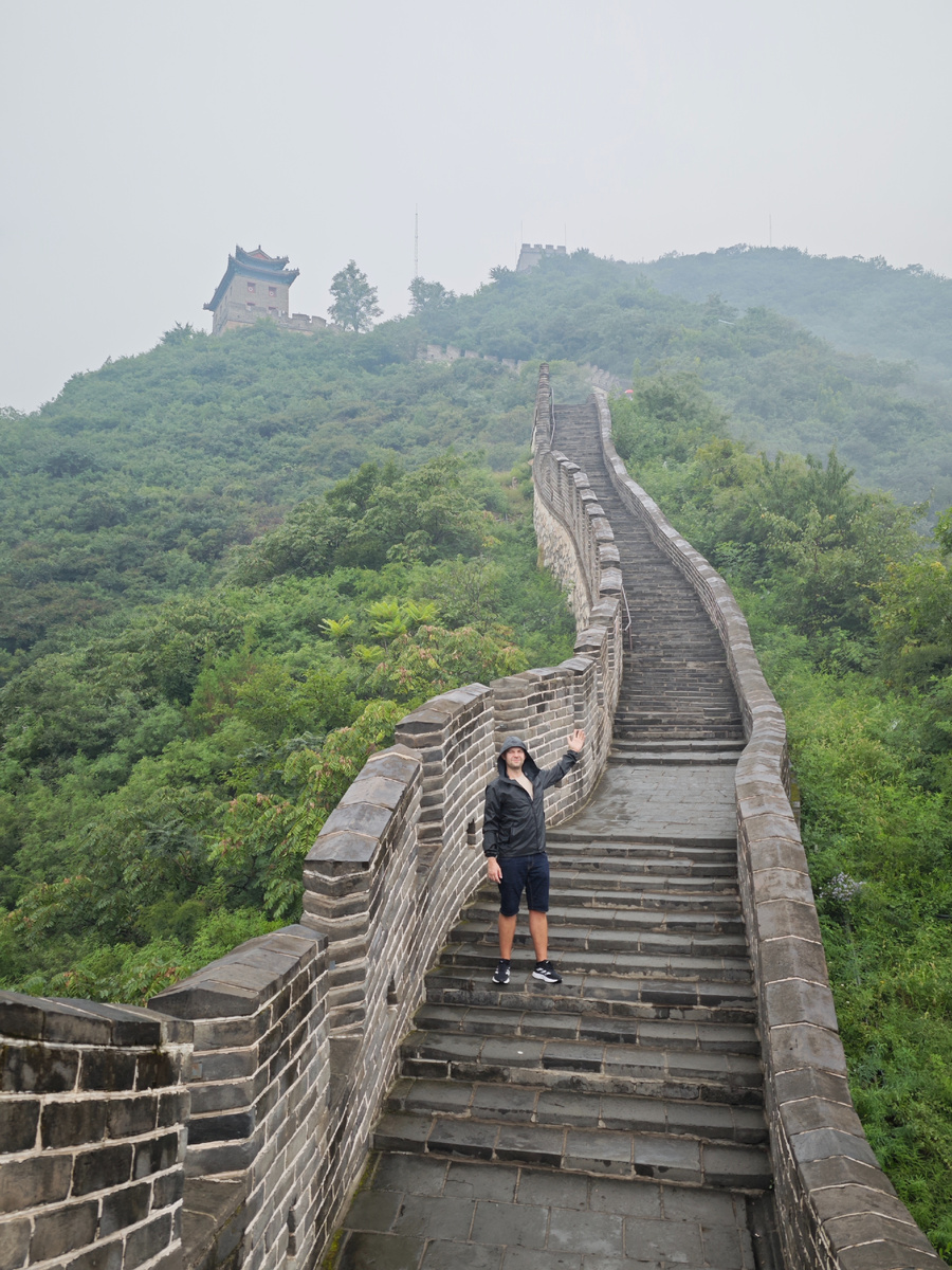 На Великой Китайской стене