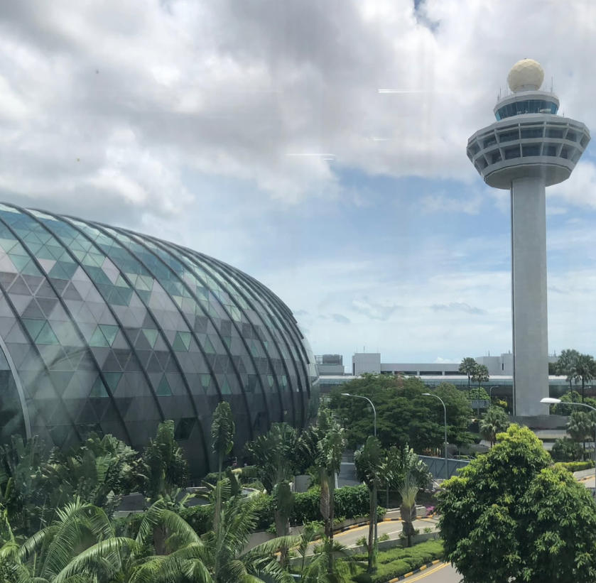 Фото аэрлпорта Сингапура, мое фото.