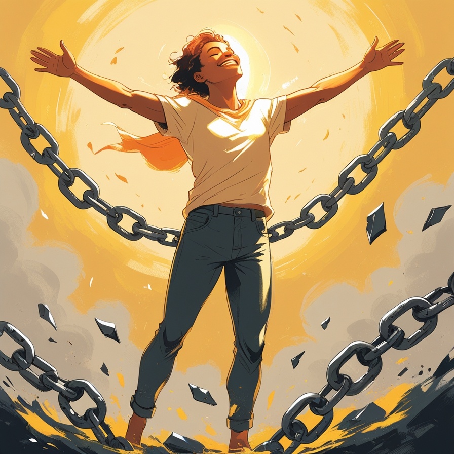 Когда есть выбор - действовать компульсивно или нет - это и есть свобода