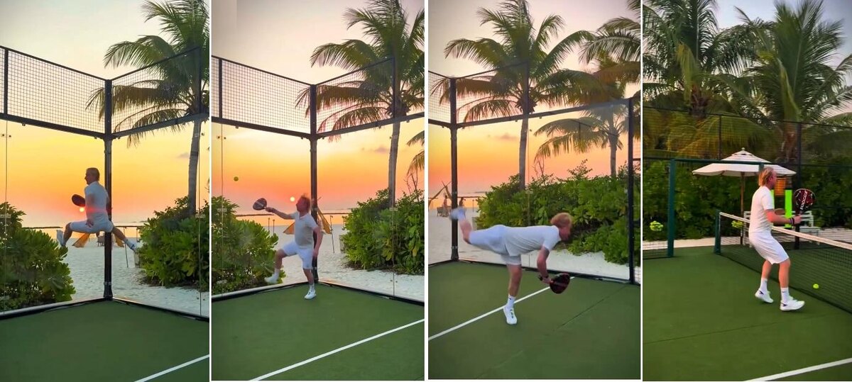     Коллаж скриншотов с видео из соцсетей Е. Плющенко Фотография взята из открытых источников.