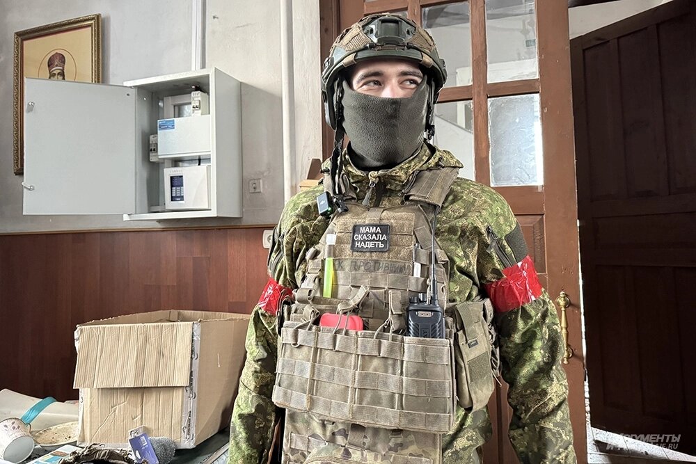    Военнослужащий с позывным Макет. Фото:  АиФ/ Дмитрий Григорьев