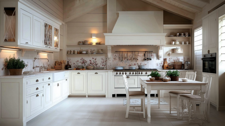    Белая кухня прованс: уют и французский шарм svkuhni77
