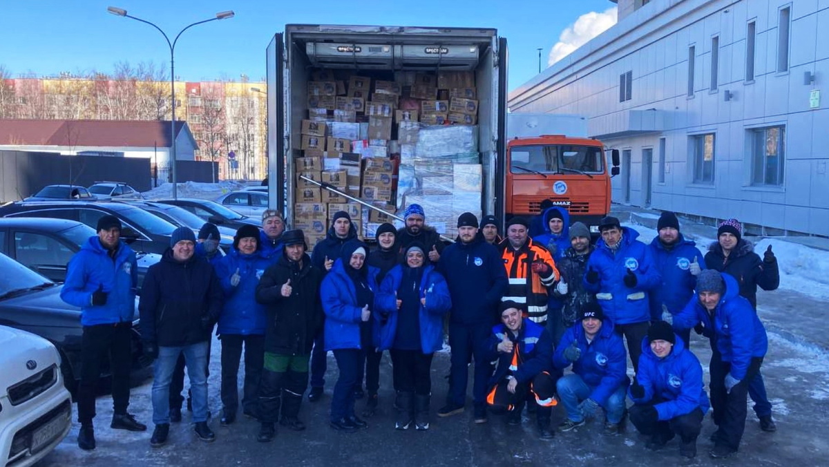    Адресные посылки для воинских частей отправили из Сургута