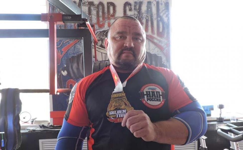    Владимир Свиридов - чемпион мира по пауэрлифтингу 2019 год. Фото из архива редакции.