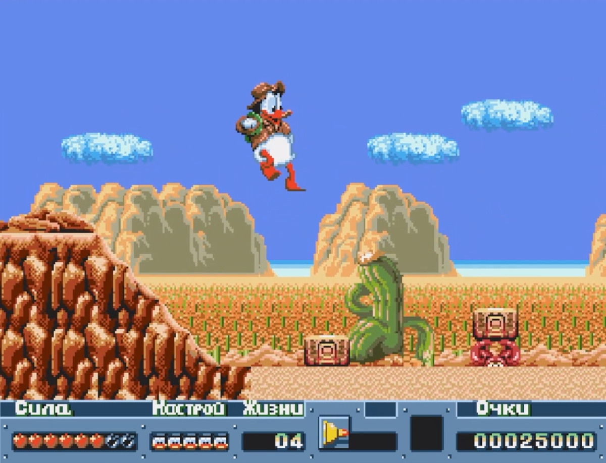 QuackShot Starring Donald Duck игра на Сеге, которая меня удивила