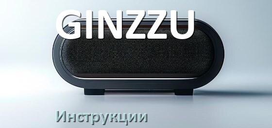 
Руководство пользователя колонки GINZZU и официальная инструкция по эксплуатации на русском PDF