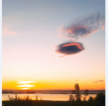 Закаты на Волге