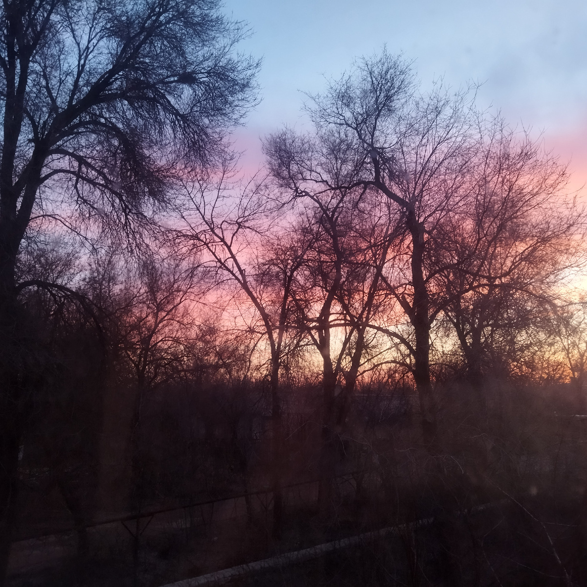 Сколько красок в этом восходе солнца!