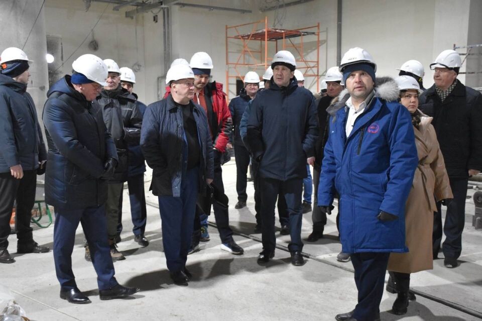    Строительство нового аэропорта в Барнауле, март 2025. Источник: минтранс Алтайского края