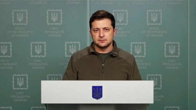     Президент Украины Владимир Зеленский. Кадр видеообращения / t.me/V_Zelenskiy_official