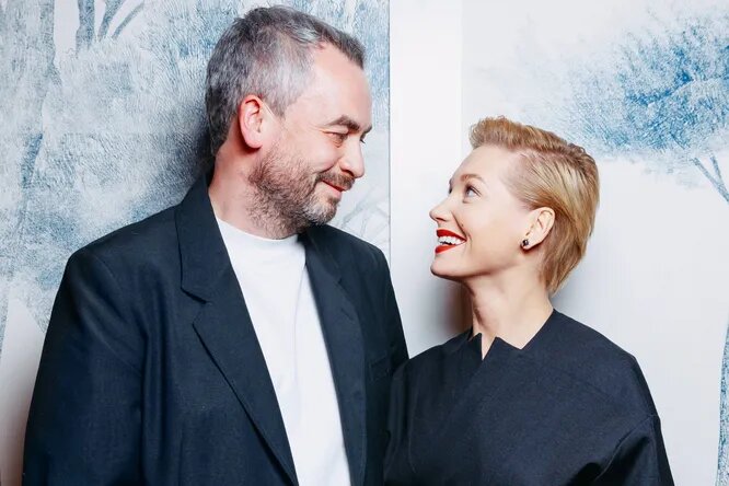 Кристина Асмус  с Ильей Бурцом