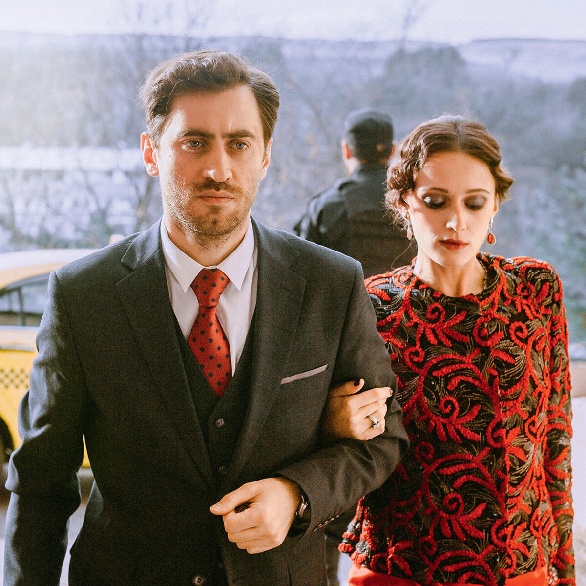    Дмитрий Чеботарев и Елизавета Юрьева предоставлены пресс-службой онлайн-кинотеатра OKKO