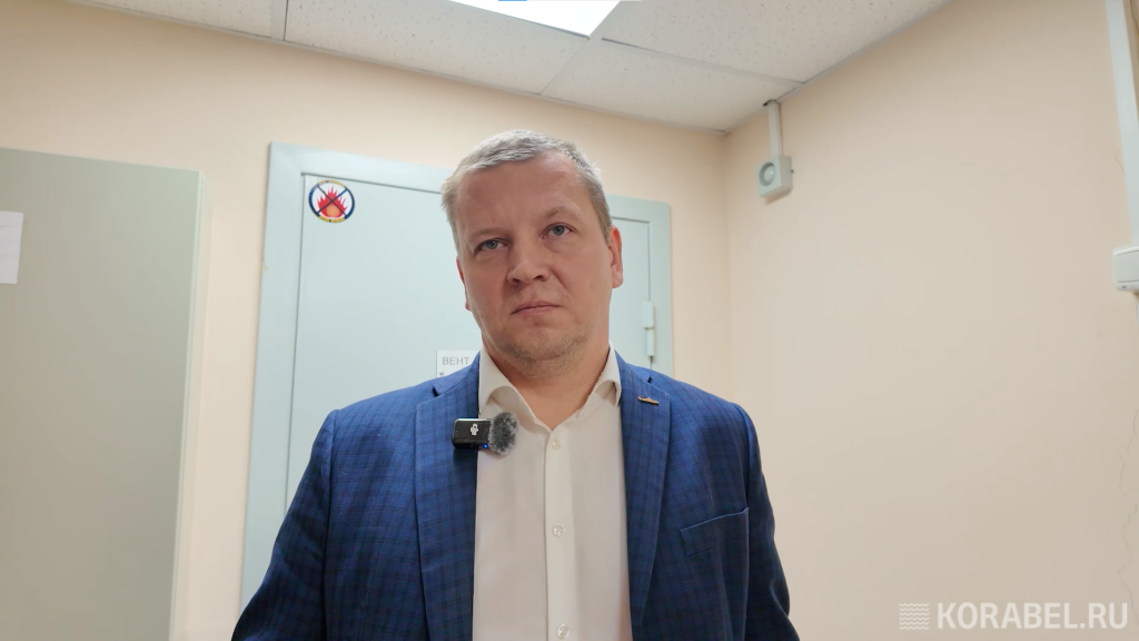 Директор по МТО АО СПО "Арктика" Андрей Якименко / Фото: Корабел.ру  📷
