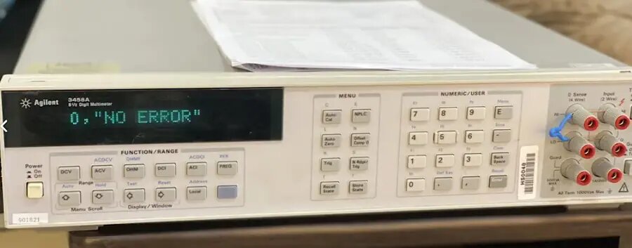 Цифровой мультиметр Agilent 3458a с поверкой