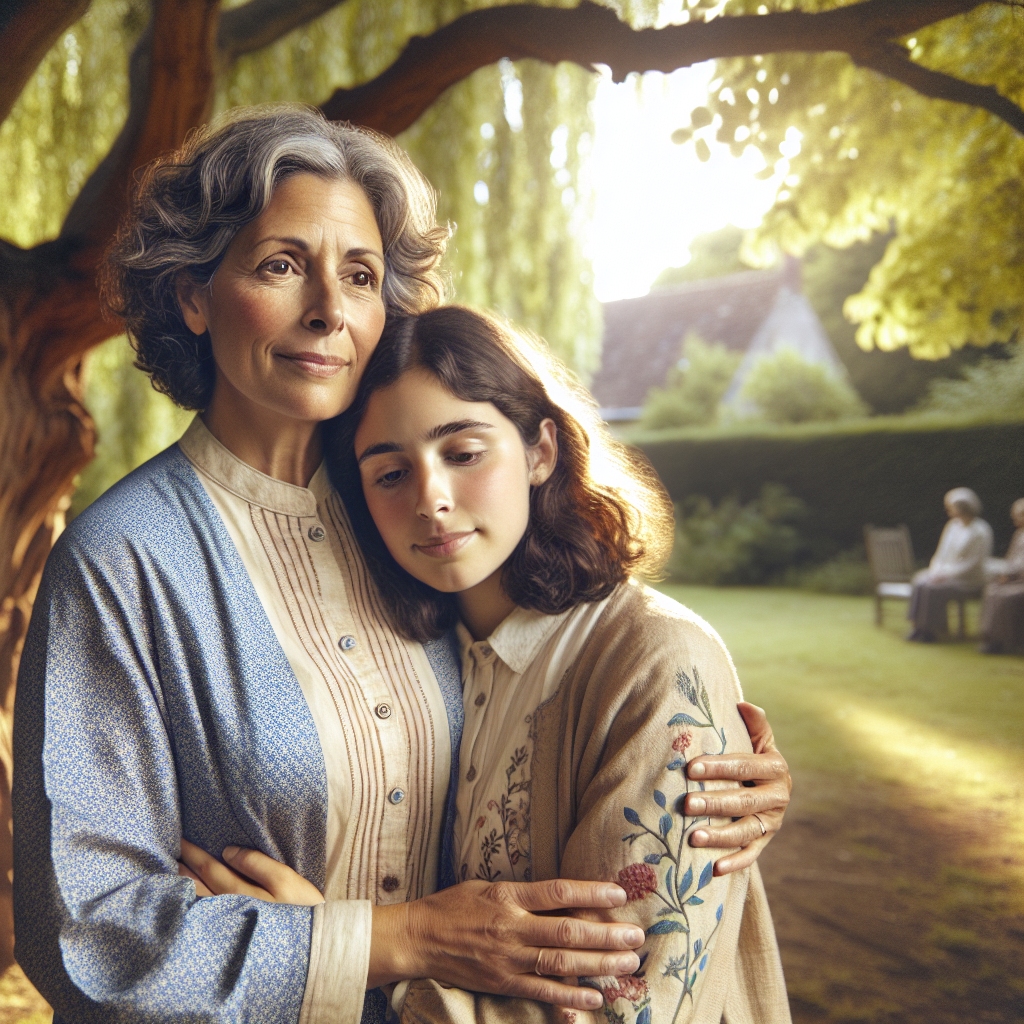 В глубине души Анна желала, чтобы убиенная душа ребенка возродилась вновь их роду через рождение внука или внучки. | Картинка - ИИ-арт © Надежда Иванова.