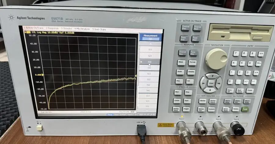 Анализатор цепей Agilent E5071b 8.5ghz ena network vna