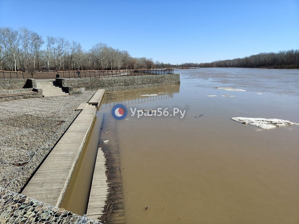    Максимальный подъем уровня воды за сутки показал Урал в Илеке, Орь тоже растет. Данные по рекам региона