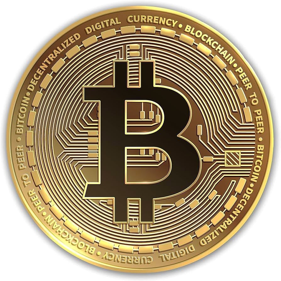 Золотой символ монеты Bitcoin: из открытых источников