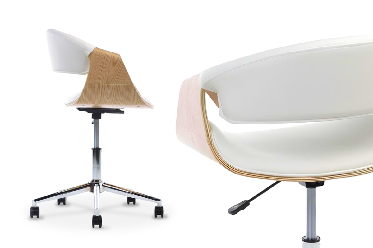 Старайтесь сразу удалять пятна от пролитого кофе и другие загрязнения, чтобы от них не оставалось следов. На фото — офисное кресло Bend с обивкой из искусственной кожи. Цена — 19 688* рублей. Код для поиска на сайте — 314435.